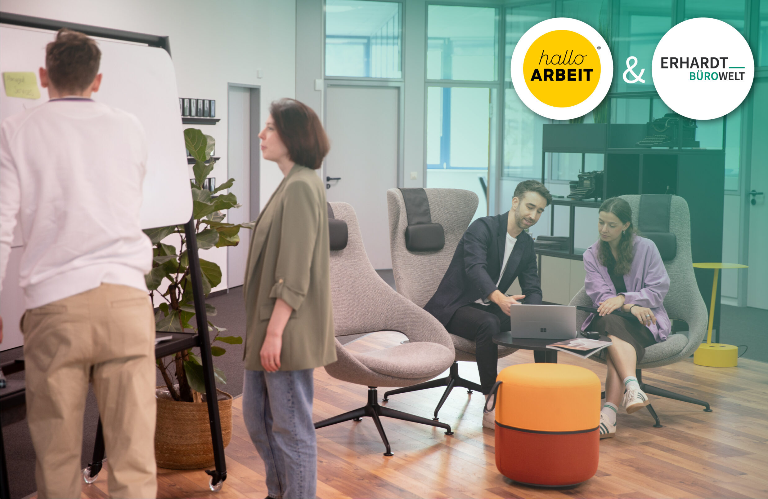 Arbeitsplatz_Webinar_halloARBEIT_Febrü_Ergonomie_Erhardt Bürowelt_Workplace_KI ready