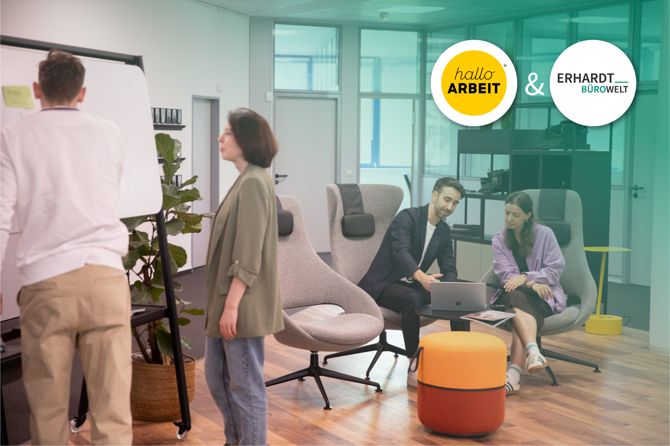 Arbeitsplatz_Webinar_halloARBEIT_Febrü_Ergonomie_Erhardt Bürowelt_Workplace_KI ready